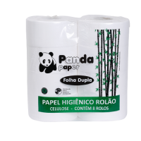Imagem do produto Papel Higiênico Rolão Folha Dupla Panda pacote c/ 6 UND
